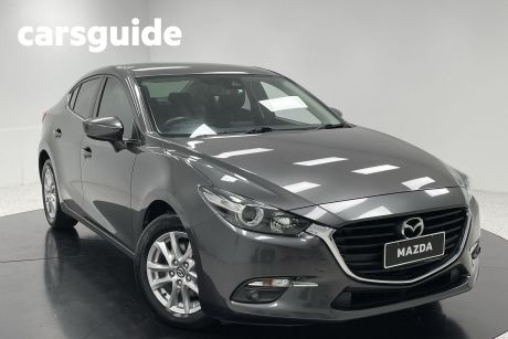 Grey 2018 Mazda 3 Sedan Maxx Sport (5YR)