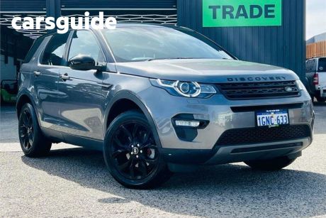 Grey 2017 Land Rover Discovery Sport Wagon TD4 150 HSE 7 Seat
