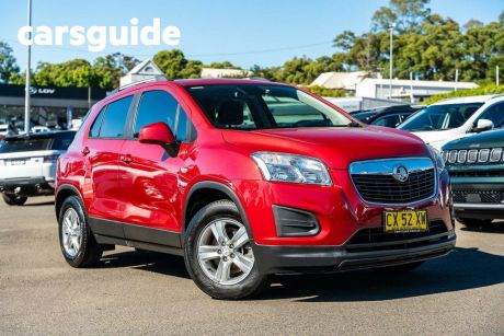 Red 2014 Holden Trax Wagon LS