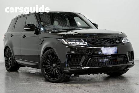 Black 2018 Land Rover Range Rover Sport Wagon SDV6 HSE Dynamic