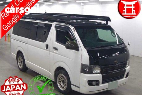White 2010 Toyota HiAce Commercial Van 5D Long DX GL Package