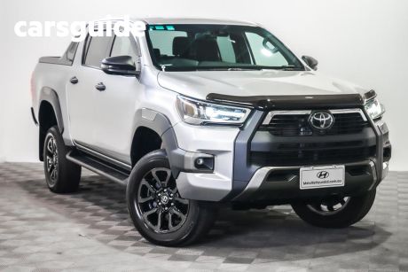Silver 2022 Toyota Hilux Double Cab Pick Up Rogue (4X4)