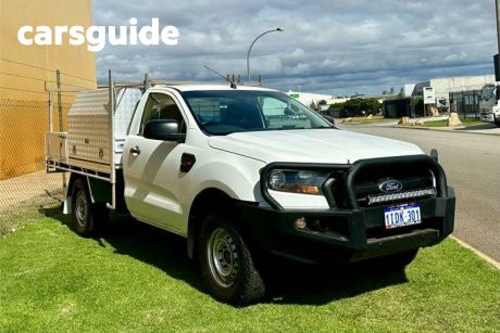 White 2016 Ford Ranger Cab Chassis XL 2.2 (4X4)