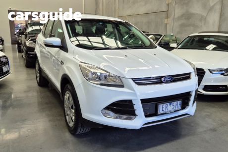White 2015 Ford Kuga Wagon Ambiente (fwd)