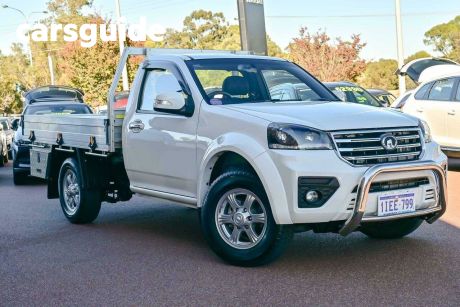 White 2021 GWM Steed Cab Chassis (4X4)