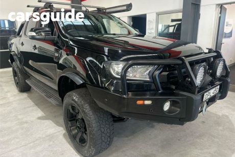 Black 2017 Ford Ranger Dual Cab Utility FX4 Special Edition