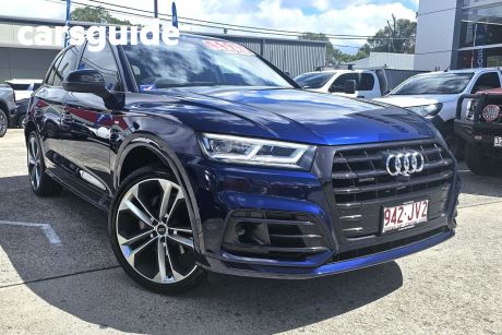 Blue 2018 Audi Q5 Wagon 45 Tfsi Quattro Sport