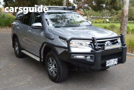 Silver 2019 Toyota Fortuner Wagon GXL