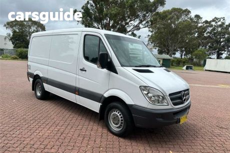 White 2011 Mercedes-Benz Sprinter Commercial 416CDI Low Roof MWB