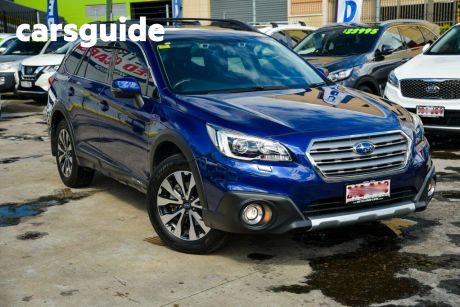 Blue 2016 Subaru Outback Wagon 2.5I Premium