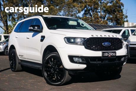 White 2020 Ford Everest Wagon Sport (4WD)