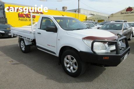 White 2015 Holden Colorado Cab Chassis LS (4X4)