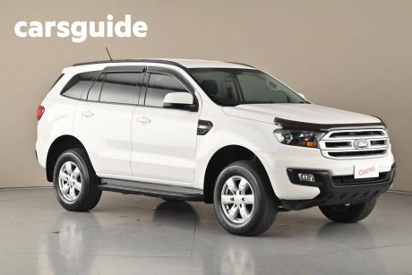 White 2017 Ford Everest Wagon Ambiente (rwd 5 Seat)