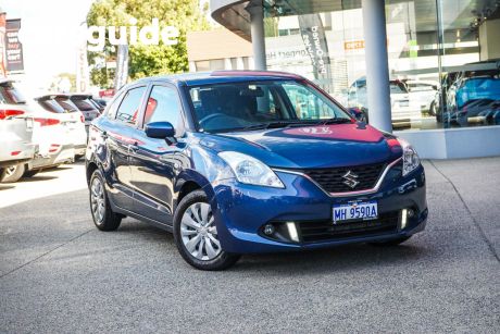 Blue 2018 Suzuki Baleno Hatchback GL