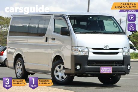 Silver 2015 Toyota HiAce Commercial DX