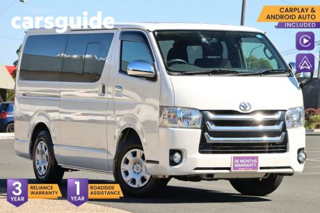 White 2015 Toyota HiAce Commercial Super GL