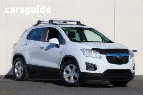 White 2016 Holden Trax Wagon LS Active Pack