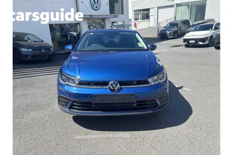Blue 2023 Volkswagen Polo Hatchback Life