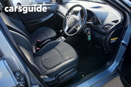 Grey 2019 Hyundai Accent Hatchback Sport