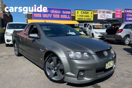 Grey 2011 Holden Commodore Utility SS