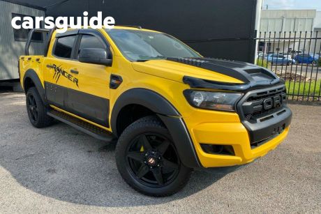 Yellow 2018 Ford Ranger Ute Tray XL Hi-Rider