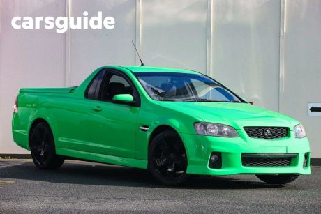 Green 2011 Holden Commodore Utility SV6