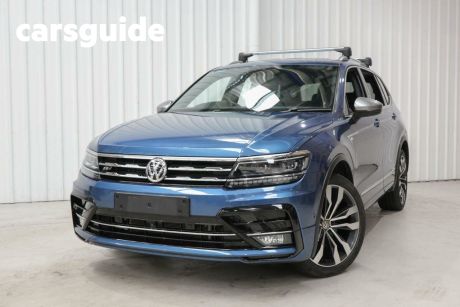 Blue 2018 Volkswagen Tiguan Wagon Allspace 162 TSI Highline