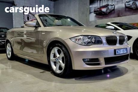 Brown 2009 BMW 120I Convertible