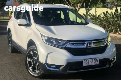 White 2019 Honda CR-V Wagon 50 Years Edition
