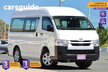 White 2020 Toyota HiAce Commercial DX (HIGH ROOF)