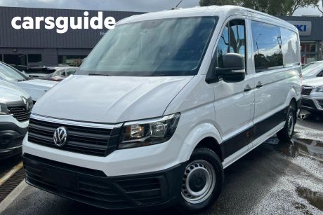White 2019 Volkswagen Crafter Commercial 35 MWB FWD TDI340