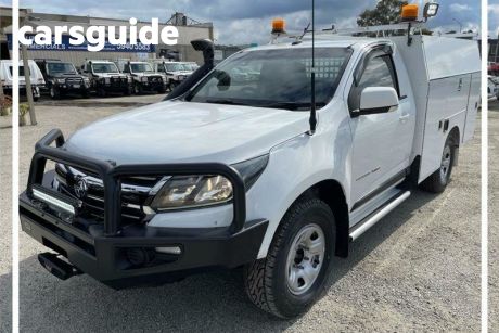 White 2018 Holden Colorado Cab Chassis LS (4X4)