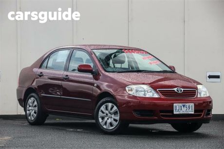 Red 2006 Toyota Corolla OtherCar Ascent
