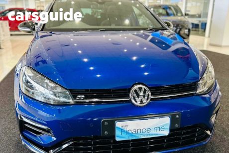 Blue 2018 Volkswagen Golf Wagon R Grid Edition