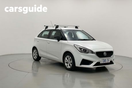 White 2022 MG MG3 Auto Hatchback Core (with Navigation)