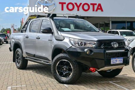 Silver 2020 Toyota Hilux Double Cab Pick Up Rugged X (4X4)