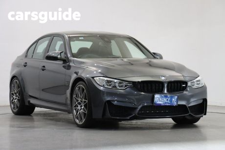 Grey 2016 BMW M3 Sedan Competition