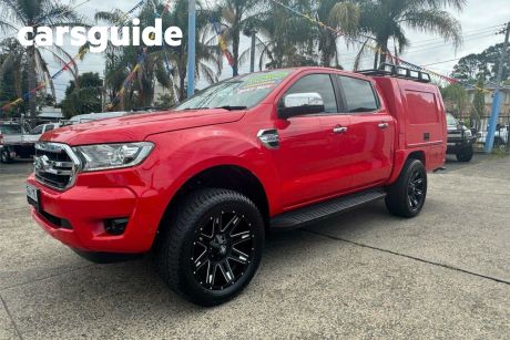 Red 2018 Ford Ranger Double Cab Pick Up XLT 3.2 HI-Rider (4X2)