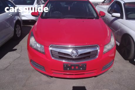 Red 2011 Holden Cruze Sedan CD