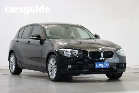 Black 2014 BMW 118I Hatchback