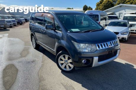 Grey 2008 Mitsubishi Delica Commercial D5 4WD 7 SEATER