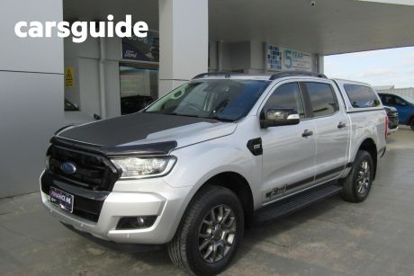 Silver 2018 Ford Ranger Dual Cab Utility FX4 Special Edition