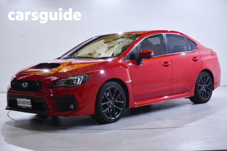 Red 2018 Subaru WRX Sedan Premium (awd)