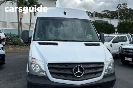 White 2018 Mercedes-Benz Sprinter Commercial 316CDI High Roof LWB 7G-Tronic