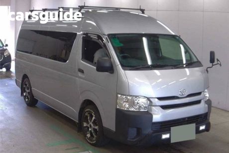 Silver 2015 Toyota HiAce OtherCar VAN PARTIALLY FITTED CAMPERVAN