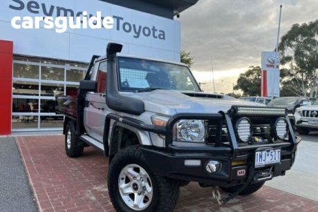 Silver 2017 Toyota Landcruiser Cab Chassis GXL (4X4)