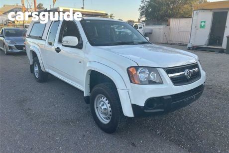 White 2009 Holden Colorado Space Cab Pickup LX (4X2)