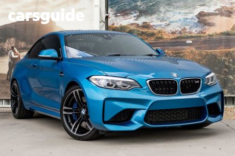 Blue 2017 BMW M2 Coupe