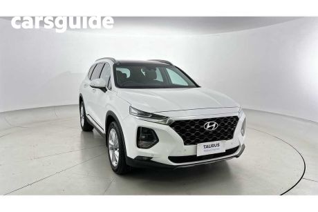 White 2018 Hyundai Santa FE Wagon Highlander Crdi (4X4)