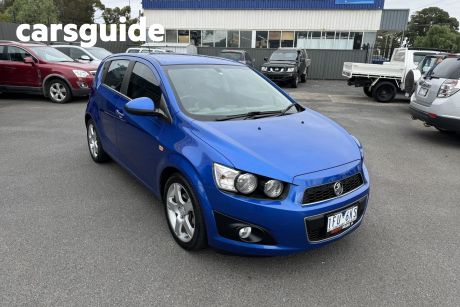 Blue 2015 Holden Barina Hatchback CDX